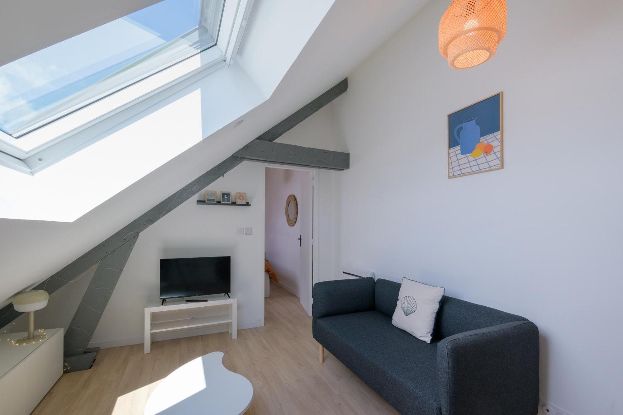 Le Perchoir Du Marche - Appt Pour 2 Appartement Saint-Nazaire  Buitenkant foto