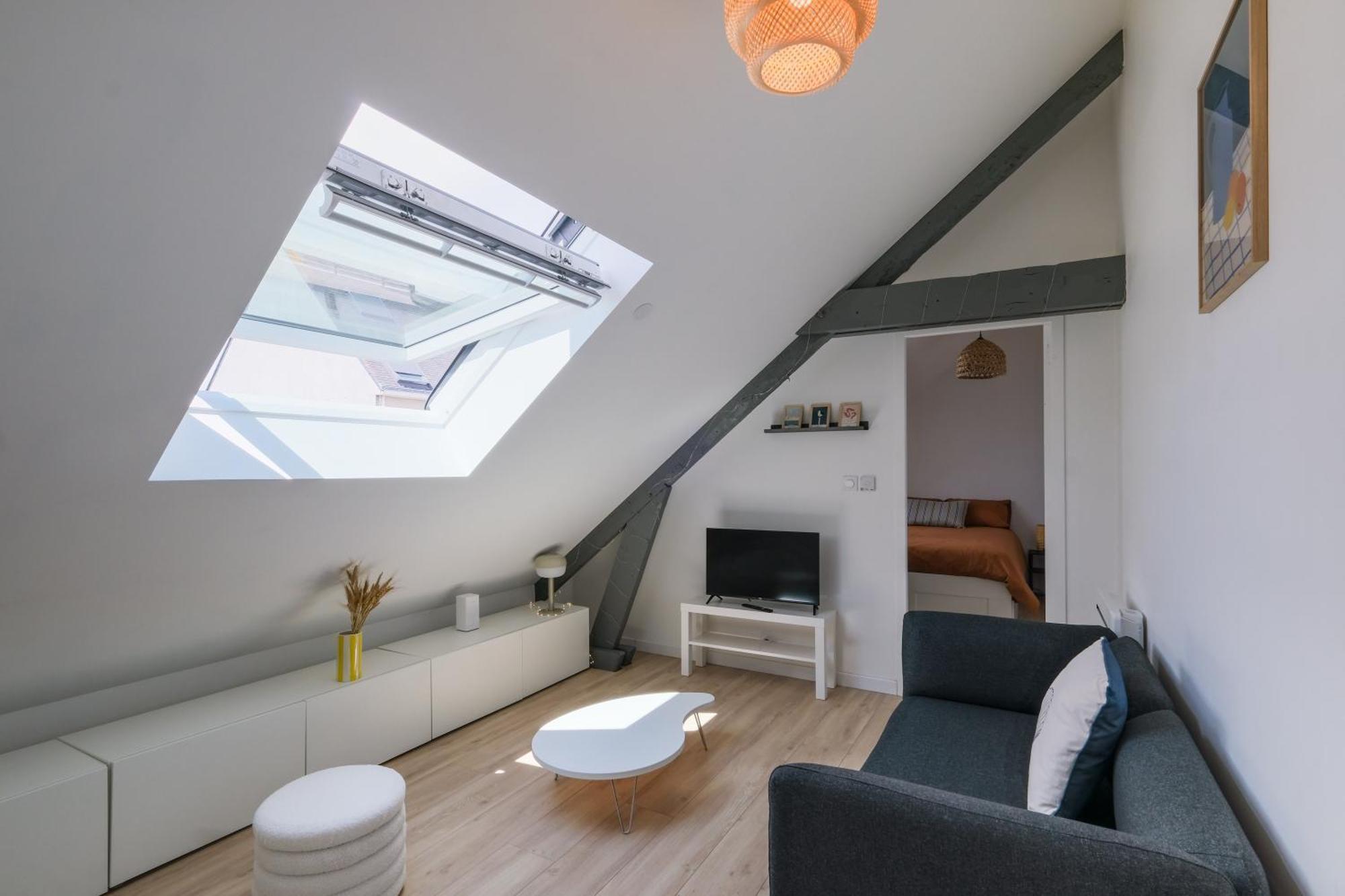 Le Perchoir Du Marche - Appt Pour 2 Appartement Saint-Nazaire  Buitenkant foto