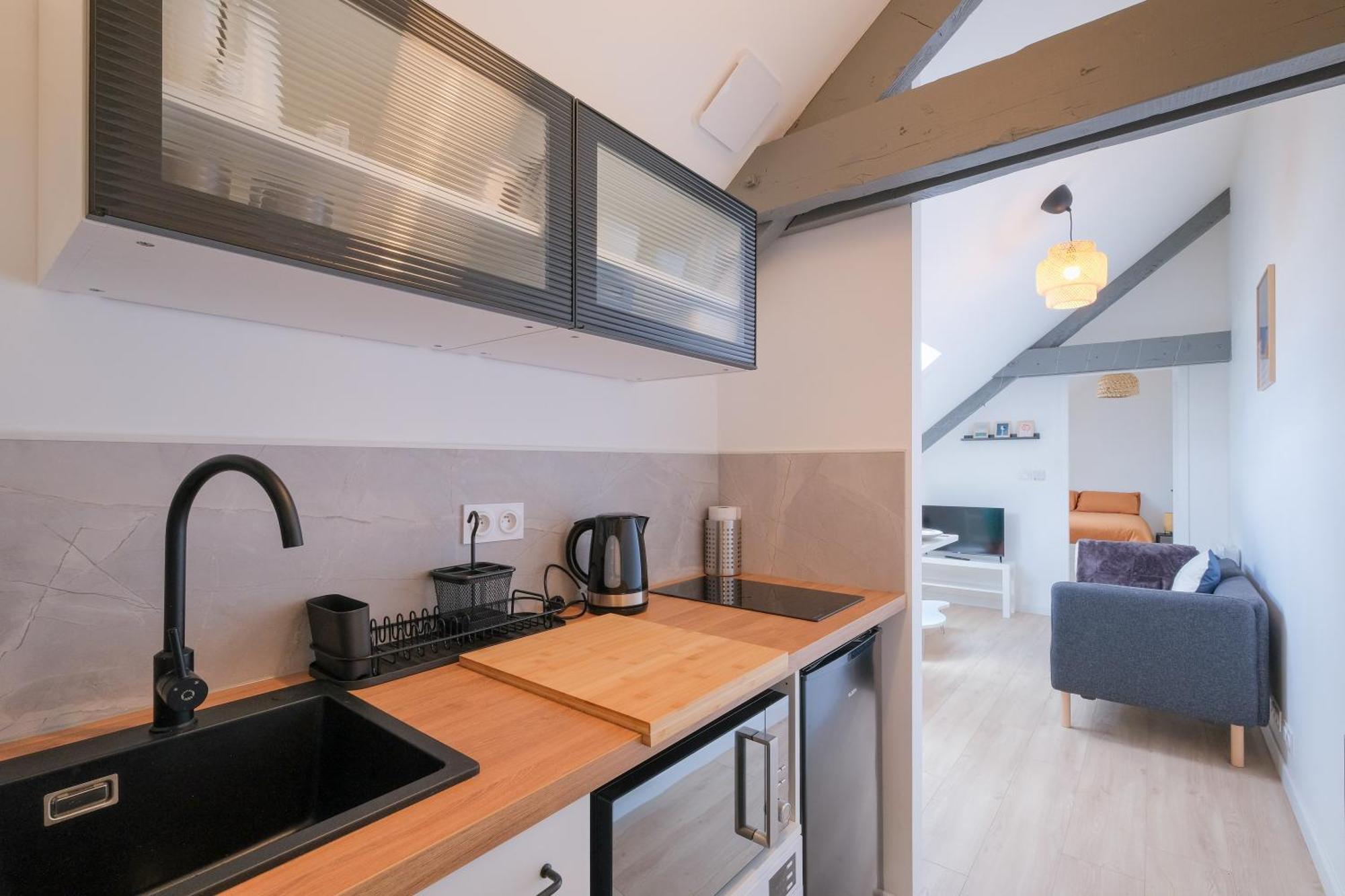 Le Perchoir Du Marche - Appt Pour 2 Appartement Saint-Nazaire  Buitenkant foto